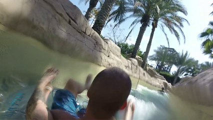 Atlantis WaterPark In Dubai (Gopro)