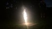Slow-motion Solar Flare fireworks