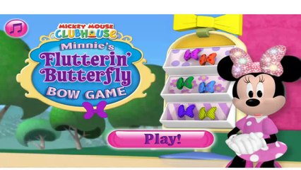 Скачать видео: Mickey Mouse Clubhouse Minnies Flutterin Butterfly Bow Minnie Mouse- Free Online Games For Kids