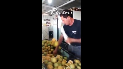 Amazing Hand cutter funny clip