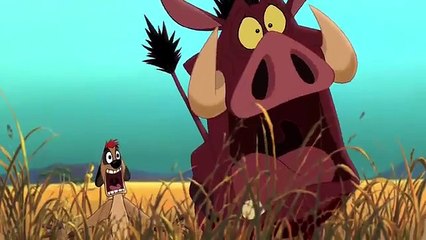 The Lion King 2 Simba's Pride - Timon and Pumbaa follows Kiara during the hunt HD