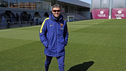 Luis Enrique: "Tenemos una buena ventaja que merecemos, pero no nos da el título"