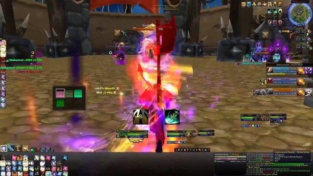 Paladin PVP - An Explosive Arena ( Ret Hunter Monk 3's ) Arena gameplay.
