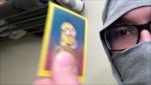 BURNING A MINIONS VALENTINES DAY CARD