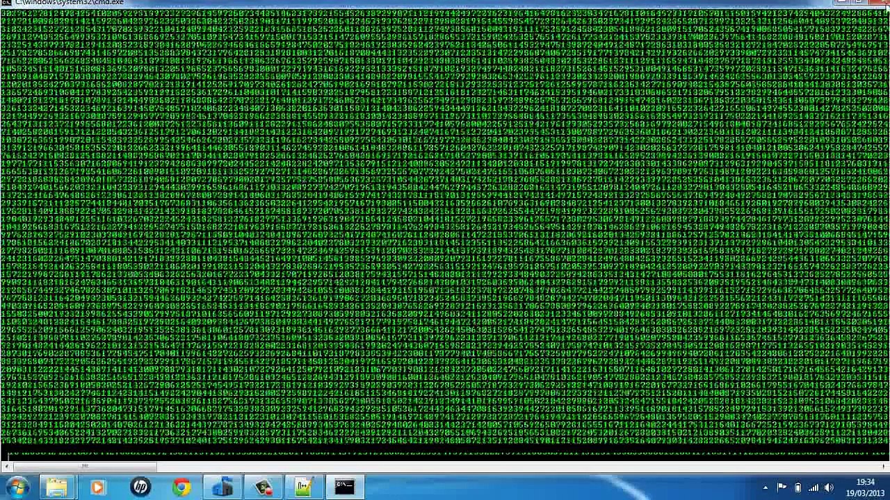 Matrix Tutorial on CMD and HTML