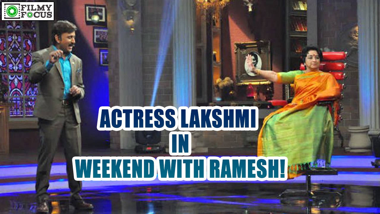 Laksmi AT Weekend With Ramesh | Kannada Focus