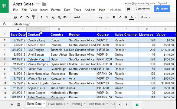 017 Hide rows and columns
