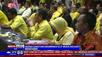 Bursa Caketum Golkar Didominasi Elit Muda