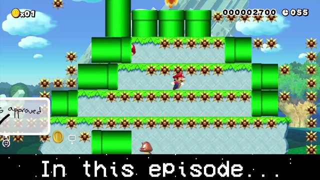 Super Mario Maker: FAN LEVELS: Tarzan in Water?? - Part 33 - Game Bros