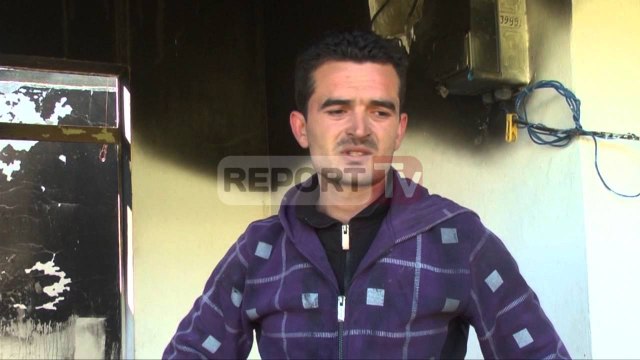 Report TV - Digjet banesa në Fier, dy familje kanë mbetur në qiell të hapur