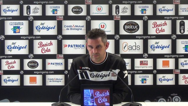 L1-J30 / Le point presse de J.Gourvennec avant EAG-ASSE