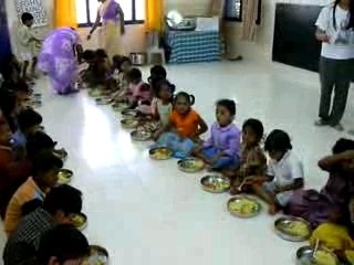 Repas à la crèche