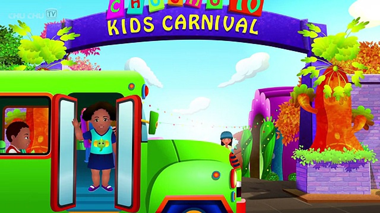 Surprise Eggs Nursery Rhymes - Wheels On The Bus - Learn Colours