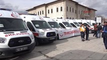 Sivas - Sağlık Bakanlığı Sivas'a 12 Ambulans Gönderdi