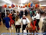 Charlie Brown Squares Class Halloween Dance