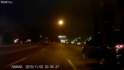 a meteor passes overhead
