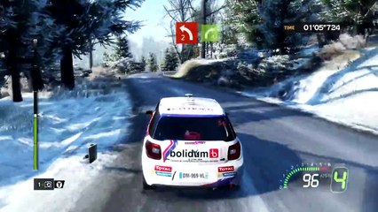 wrc 5 monte carlo single player fun and crashing, lots of crashing