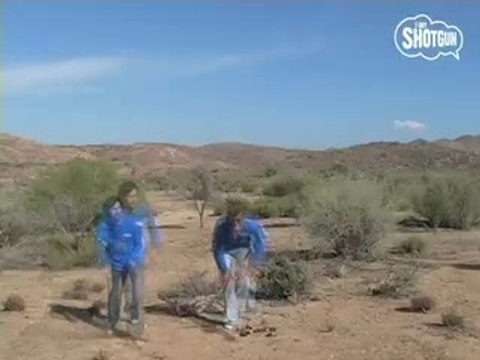Rhett & Link in the Mexican desert during Baja 500