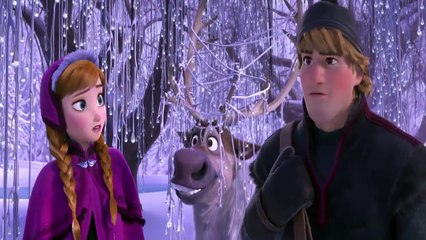 Frozen - Anna and Kristoff meet Olaf HD
