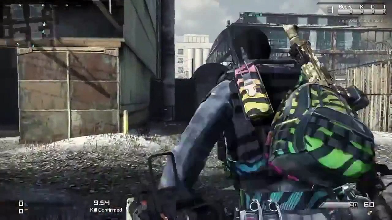 COD Ghosts Freight Easy Kills