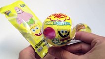 SpongeBob Surprise Egg, SpongeBob Chupa Chups and SpongeBob Surprise Bag Toy Review