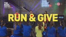 RUN & GIVE 더 바디쇼 칼로리기부 캠페인