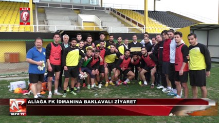 Aliağa FK İdmanına Baklavalı Ziyaret