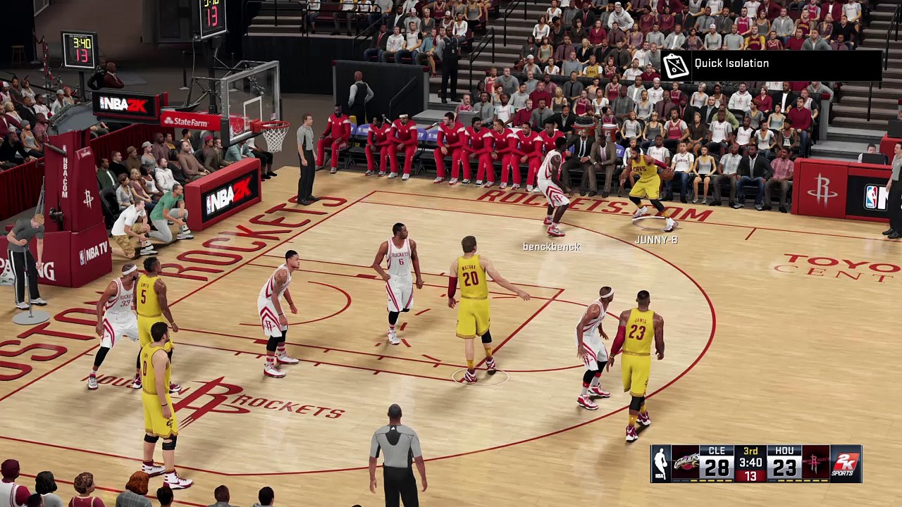 NBA 2K16 Kyrie Ankle Breaker