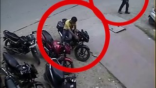 Theif steal Bike from market - Must watch
