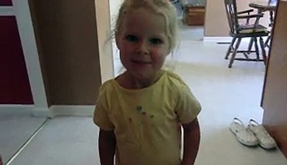 Adorable Little Girl Cant Name The Days Of The Week