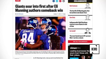 Odell Beckham Jr. Almost Cried During a Post-Game Interview After the Giants Beat the 49ers
