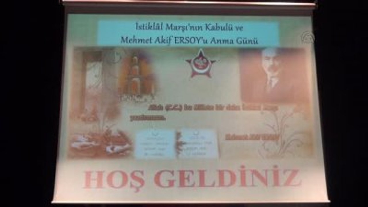 İstiklal Marşı'nın Kabulü ve Mehmet Akif Ersoy'u Anma Günü