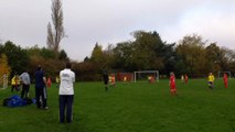 Victorias goal v St Albans