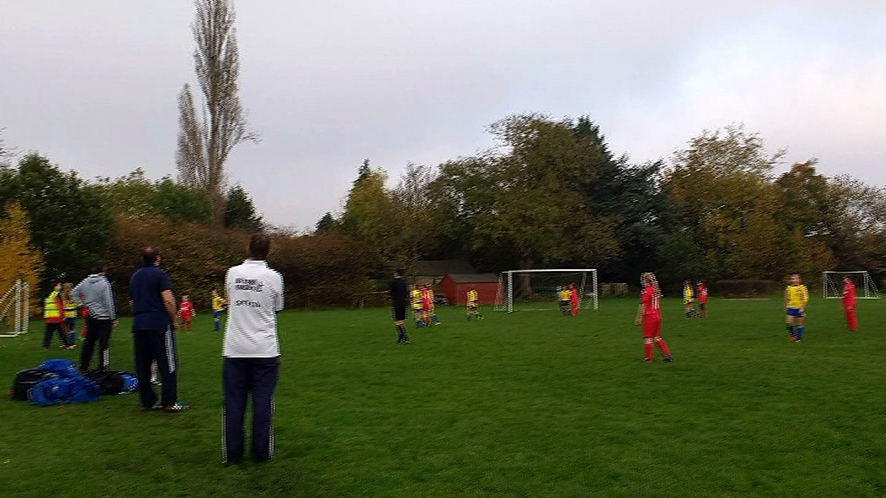 Victorias goal v St Albans