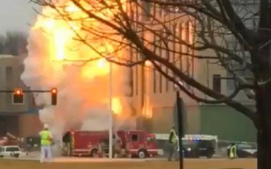 Massive Propane Tank Explosion at Crocker Park