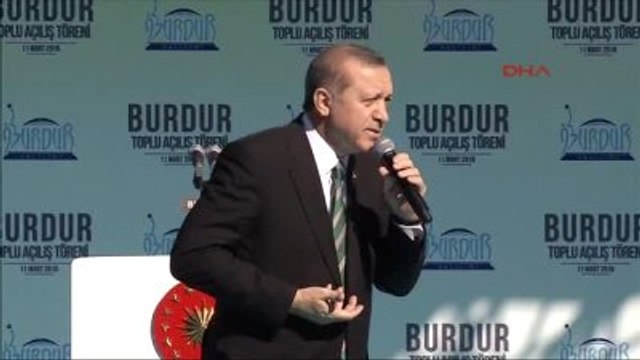 Burdur Cumhurbaşkanı Erdoğan Burdur'da Toplu Açılış Töreninde Konuştu-2