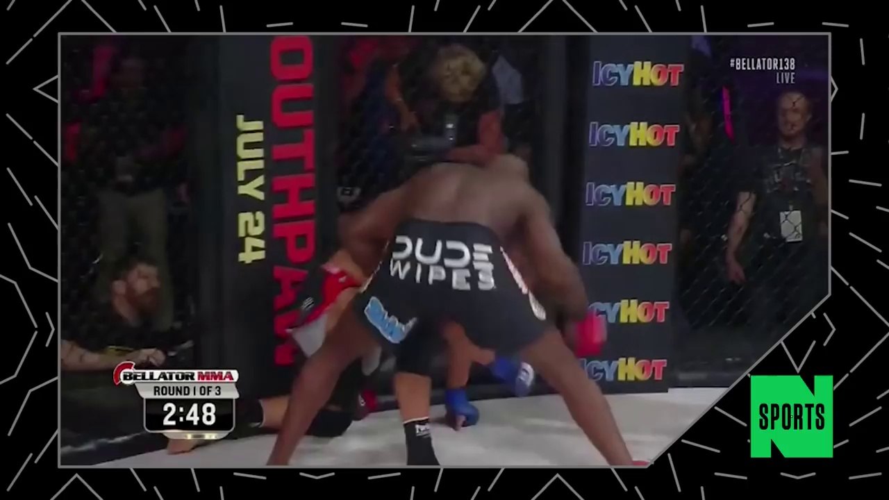 Kimbo Slice Escapes Chokehold, Knocks Out Ken S...