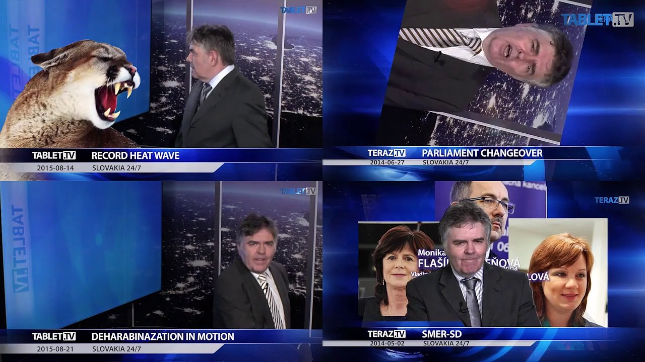 Spravodajská relácia SLOVAKIA 24/7 dnes oslavuje svoje 100. vydanie
