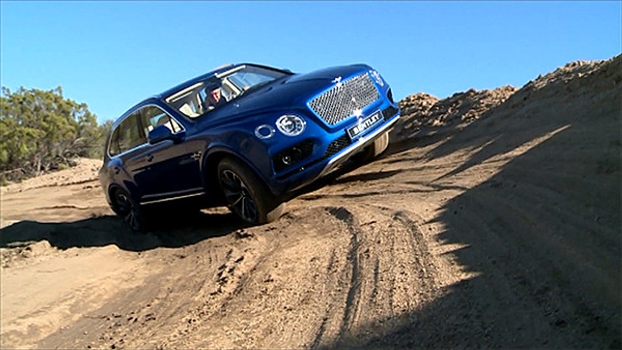Bentley Bentayga im Gelände