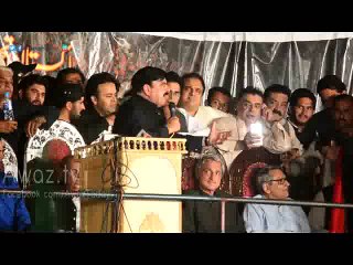 Sheikh Rasheed Addressing Jalsa in Alipur Chattha