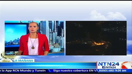 Incendio de grandes proporciones consume un edificio en Los Ángeles