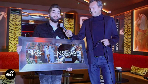 Kendji : remise de disque de diamant pour l'album Ensemble