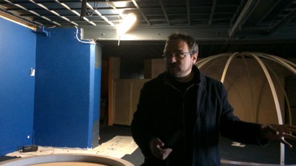 Dans les coulisses de l'expo du Port-musée "Naviguer la tête dans les étoiles"