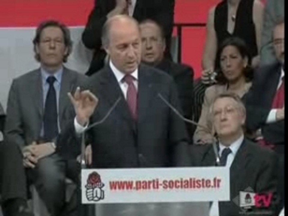 Meeting de Lille : Laurent Fabius