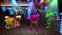 KZKCARTOON TV-Mega SuperHeroes Dance And Singing -Spiderman Batman Ironman Hulk Funny Dancing Video For Children