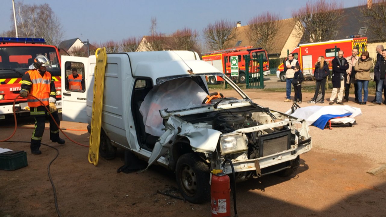 Simulation grandeur nature au lycée Sorel