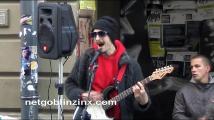 Really great street musicians in Vilnius