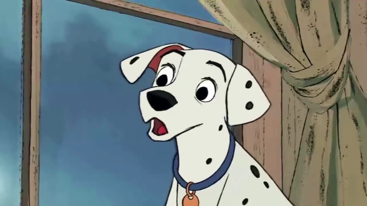 101 Dalmatians - Pongo and Perdita leave town to retrieve their puppies HD