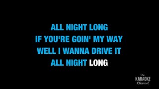 Life Is A Highway in the Style of Rascal Flatts karaoke lyrics (no lead vocal)