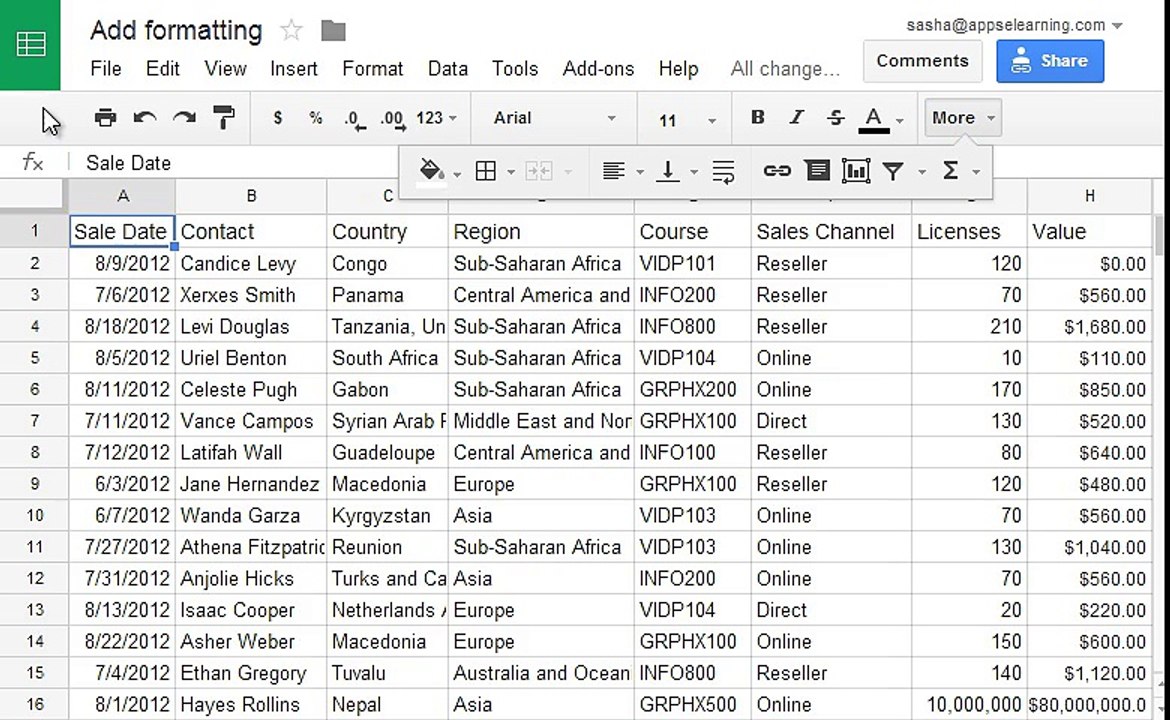 057 Add formatting
